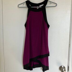 Ricki's Halter Style Blouse Sleeveless Tunic Size M